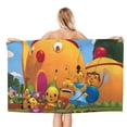thumbnail image 1 of Rolie Polie Olie Toalla de playa de secado rápido con diseño temático, regalo para mujeres y niñas, ideal para cumpleaños, fans, amantes de la música, uso en la playa o al aire libre, 78 × 160 cm, 1 of 6