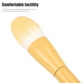 thumbnail image 6 of Unique Bargains 8 Pcs Travel Blending Makeup Brush Set Foundation Contour Concealer Blusher Brush Yellow, 6 of 6