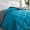 Algiers Blue/Dark Grey, variant on All Season Soft Quilted Twin Size Down Alternative Comforter - Dark Grey Duvet Insert with Corner Tabs, Warm Fluffy for Winter & Summer, 64x88 Inches