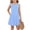 Light Blue, variant on CCRFTGI Cute Dresses for Girls Size 10-12 A-Line Crewneck Dress Party Formal Sleeveless Girls Dresses 2026 Summer Stylish Beach Sundresses for Girls Light Purple 3-4 Years With Pocket
