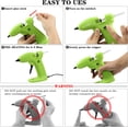 thumbnail image 2 of Prociv Cordless Hot Glue Gun, Fast Preheating Hot Glue Gun Kit with 30pcs Glue Sticks and Stand, USB Rechargeable Hot Melt Glue Gun Tools for Crafts, Arts, DIY and Festival Decorations Green, 2 of 7