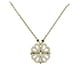 thumbnail image 5 of Collar de plata de ley S925, collar de trébol de cuatro hojas, moda femenina, collar de oro de 18 quilates para dama, tremblesr, 5 of 5