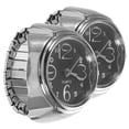 thumbnail image 1 of EeaseMX 2 relojes de cuarzo para llevar en los dedos, relojes creativos con forma de anillo, mini accesorios para mostrar la hora para mujeres y hombres (negro), 1 of 7
