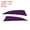 Purple, variant on Uxcell Arrow Vanes Turkey Archery Arrows Feather Fletching Left Wing Fit for Hunting Target Shooting Neon Green 5 Inch, 25Pcs