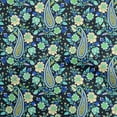 thumbnail image 1 of oneOone Silk Tabby Navy Blue Fabric Paisleys Fabric For Sewing Printed Craft Fabric By The Yard 42 Inch Wide, 1 of 1