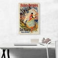 thumbnail image 2 of ARTCANVAS Folies Bergere - Le Miroir Canvas Art Print by Jules Cheret - Size: 26" x 18" (1.50" Deep), 2 of 9