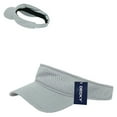 thumbnail image 2 of Decky 3014 Mesh Jersey Visor Hat-Grey, 2 of 4