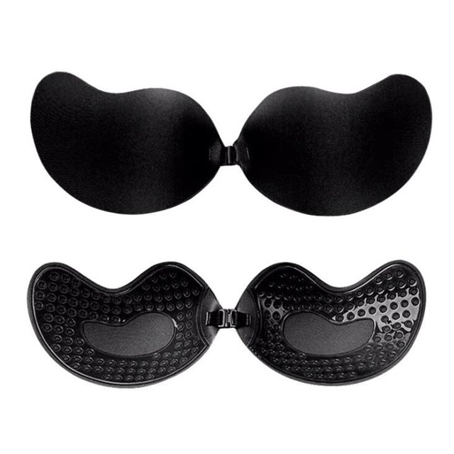 Sujetador de realce adhesivo invisible, sujetador autoadhesivo push-up sin tirantes y sin costuras, suave y de apoyo, lencería y ropa interior para mujer
