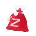 thumbnail image 2 of Fiudx Bolsas de Dulces Navideñas con Letras, Diseño de Punto Bordado, Decoración Navideña Personalizada, Adornos Versátiles para El Árbol, Porta Tarjetas de Regalo, Fáciles de Colgar, Decoración Fest, 2 of 5