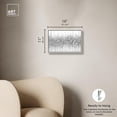thumbnail image 5 of Grey Lines Inspo Canvas Modern Black White Abstract Wall Art by Art Remedy, Silver Frame, 15" x 10", 5 of 7