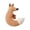 Brown, variant on Interactive Squeaky Pet Toy for Dogs and Cats, Soft Plush Voice Doll, Boredom Relief Bonding Play, Stuffing-Free Plush, Brown Stuffed Animal for Pets