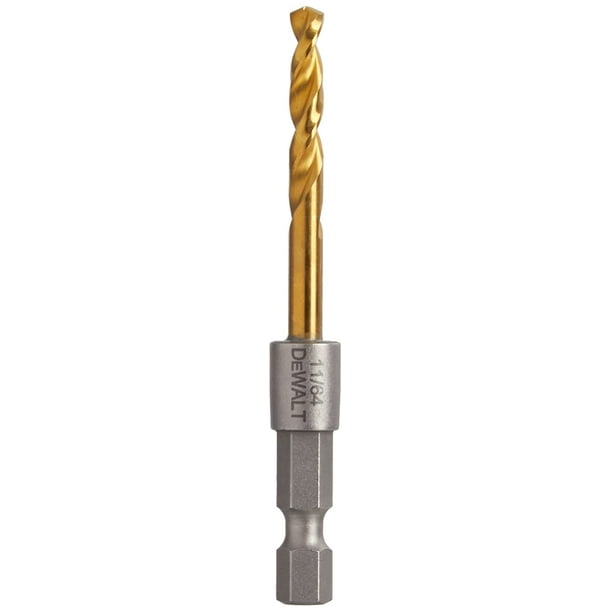 Broca DEWALT DD5111 Impact Ready, nitruro de titanio, 2,5 mm