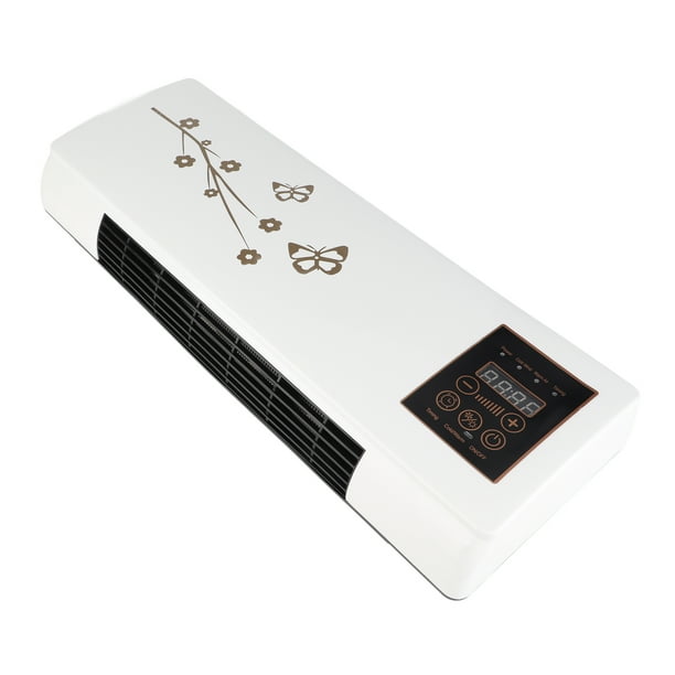 Calentador Inteligente Con Control Remoto, Calentador Eléctrico De Pared Para Uso En Interiores, Pantalla Digital, Dormitorio, Oficina En Casa, Ahorro De Energía Eficiente Y