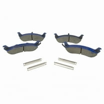 Motorcraft Super Duty Brake Pad Set, w/ Hardware and Shims Fits select: 2010-2011 FORD RANGER, 2003-2011 MERCURY GRAND MARQUIS