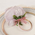 thumbnail image 3 of Artificial Rose Napkin Rings - Nordic style Buckles Holder - Romantic Table Decoration Wedding Valentine - Flower Napkinring Thanksgiving Napkin Rings Napkin Holders for Kitchen Cloth Napkins, 3 of 7