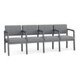 thumbnail image 1 of Pemberly Row Chaise d'Accueil 4 Places en Tissu, Flanelle Charbon/gris Adler, 1 of 3