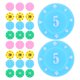 thumbnail image 4 of 100 fichas de juego, puntos de recompensa, monedas, fichas de conteo, accesorio de conteo, 4 of 7
