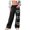 Black, variant on Women's Jean Pants Denim Straight Leg High Waist Button Zipper Leggings Solid Trousers Skinny Stretch Jeans (M, Army Green)