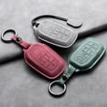 thumbnail image 6 of Leather Car Key Case Cover Keychain For Toyota CHR Hilux Fortuner Land Prius Cruiser 200 Camry Corolla Crown RAV4 Highlander, 6 of 10