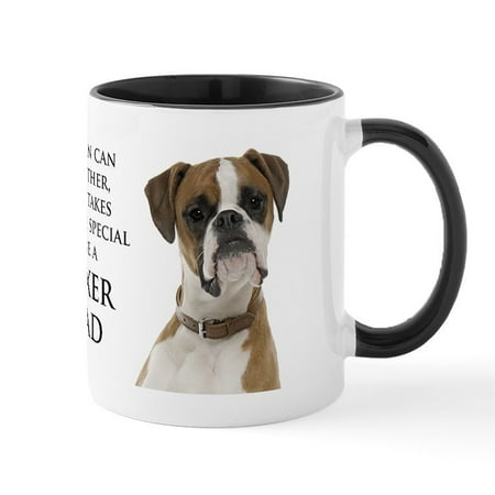 

CafePress - Boxer Dad Ceramic Mug - Ceramic Coffee Tea Novelty Mug Cup 11 oz