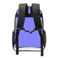 thumbnail image 3 of 16 Inch Transparent Backpack With Lightweight And Durable Design Without Pockets Transparent For Work Business Travel Sports Lightpurple, 3 of 7