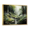 thumbnail image 2 of Designart "A Secret Haven in the Forest" Landscapes Floater Framed Canvas Print, 2 of 7
