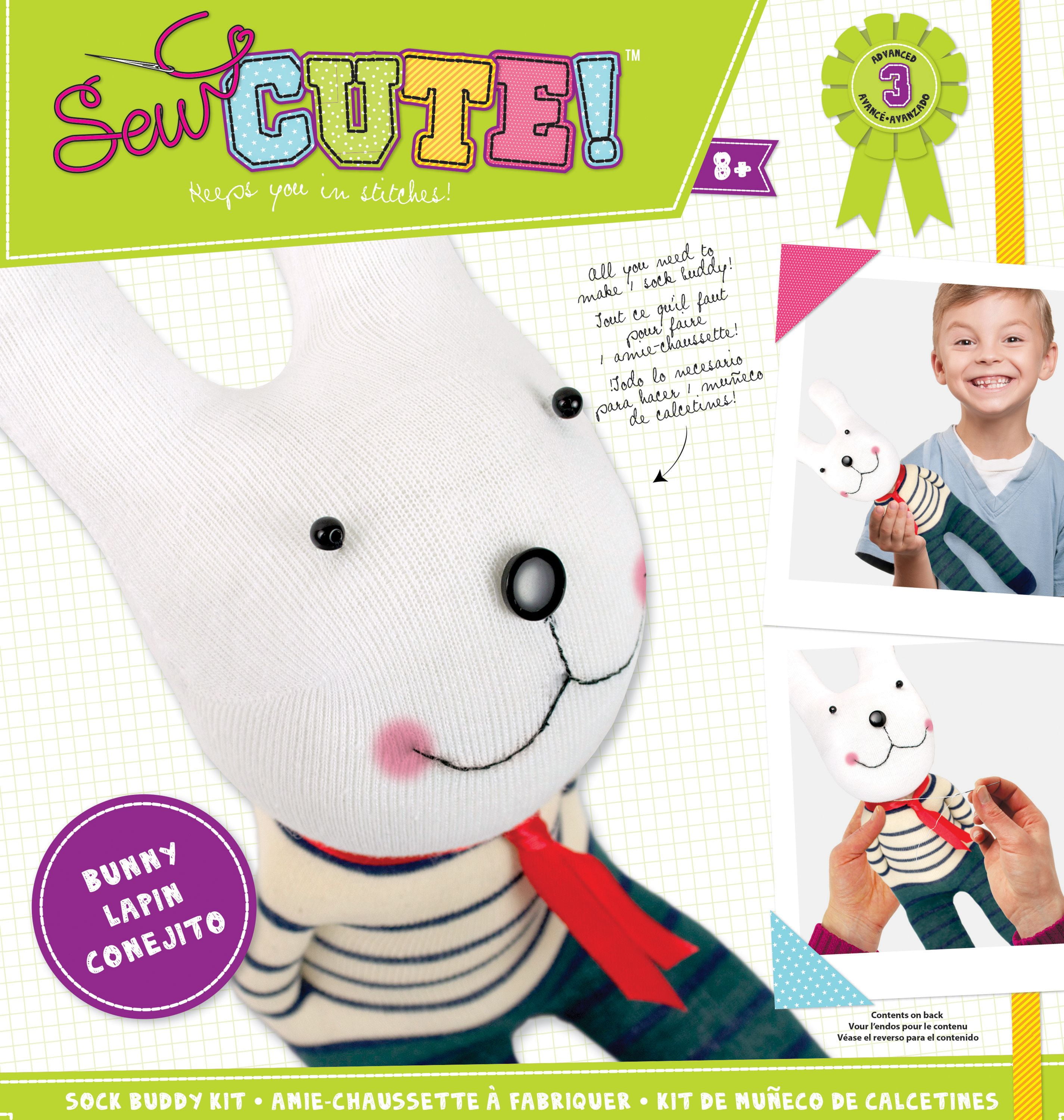 Sew Cute! Sock Buddy KitBunny