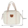 thumbnail image 3 of Bolsa De Hombro Bolso de pañales para el cuidado, Bolso de pañales informal para mamá, bonita caricatura de moda para mamá (oso amoroso), 3 of 9