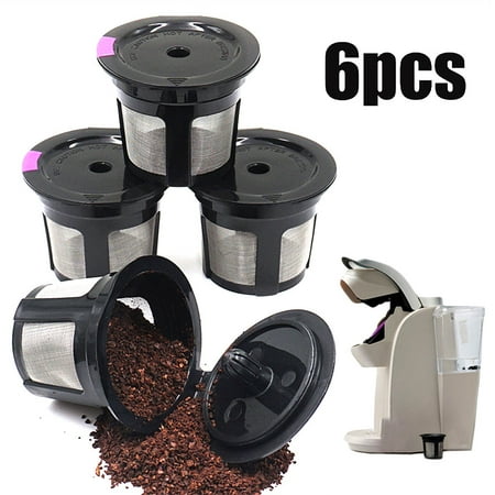 

BetterZ 12Pcs Reusable Refillable K-Cup Coffee Filter Pod for Keurig K50 K55 Coffee Maker
