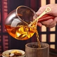 thumbnail image 4 of SomWiBe Loose Tea Infuser, Heart Tea Steeper for Loose Tea with Handle, Gold Stainless Steel Mesh Spoon, 1 Pc, 4 of 9