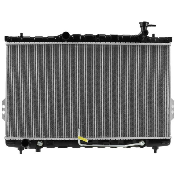 cciyu 2389;2531026070, HY3010119 Radiator Replacement for 2001-2006 for Hyundai Santa Fe 2.4L 2001-2006 for Hyundai Santa Fe 2.7L