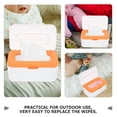 thumbnail image 4 of Dispensador de toallitas húmedas, 2 unidades, soporte para toallitas, caja de pañuelos rellenable, estuches para guardar toallitas húmedas, 4 of 7