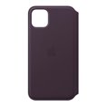 thumbnail image 1 of Funda para iPhone 11  Pro Max Apple Piel Folio Morado Berenjena, 1 of 4