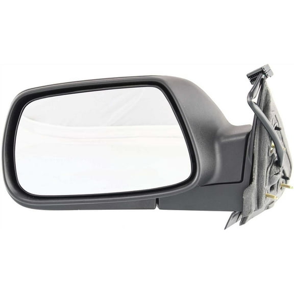 Mirror Compatible With 2005-2010 Jeep Grand Cherokee Left Driver Side Textured Black Kool-Vue