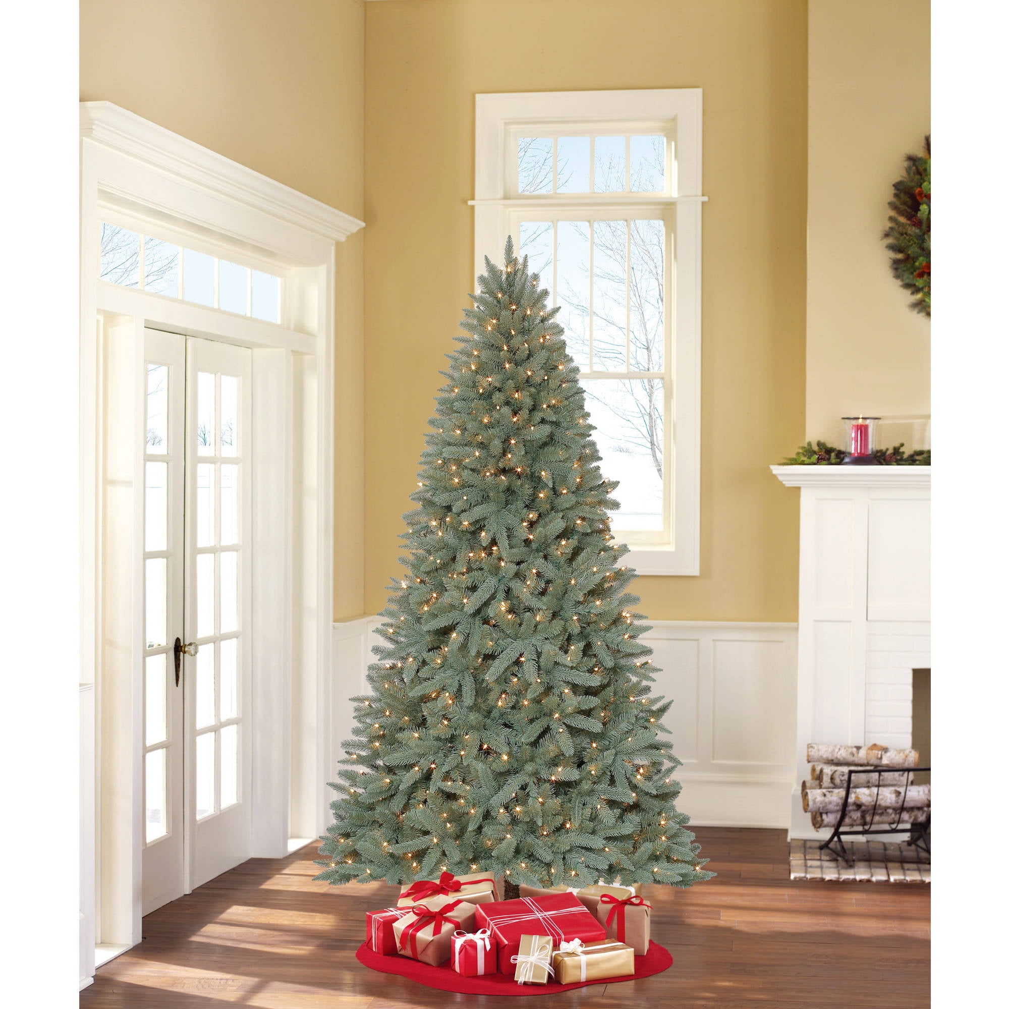 75 kennedy fir pre lit christmas tree christmas decore audubon society christmas cards