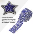 thumbnail image 2 of LYUMO 1yard 30mm Diamond Mesh Wrap Roll Sparkle Crystal Rhinestone Ribbon Decoration, Diamond Mesh Wrap, Rhinestone Ribbon, 2 of 8