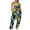 Navy womens jumpsuits, variant on Usmixi Jumpsuits for Women Loose Wide Leg Spaghetti Strap Long Jumpsuits Overalls with Pocket Summer Fashion Leopard Print V-Neck Sleeveless Maxi Rompers Dark Blue xl