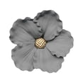 thumbnail image 1 of Ceramics Flower Decor 3D Floral Wall Sculpture Handmade Decorations for Bathroom 9cm Style D, 1 of 9