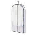 thumbnail image 2 of Harpi Closet Organizers and Storage, Garment Bag Suit Bag for Closet Storage and Travel Foldable Garment Bag With Two Transparent Window for Hanging Clothes Travel Suit Bag for Suits Skirts Jacket, 2 of 6