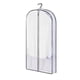 thumbnail image 2 of Bolsa para ropa para almacenamiento en armario y viaje | Funda para traje plegable de tela no tejida con ventana transparente | Protector transpirable para ropa colgada como trajes, vestidos, 2 of 6