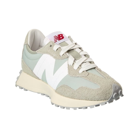 New Balance 327 Suede Sneaker, 7.5, Green