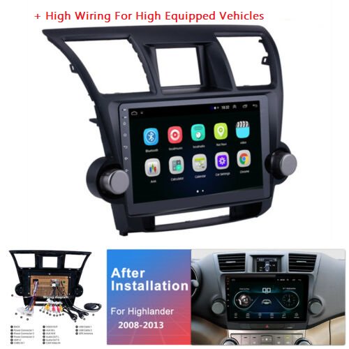 10.1'' Android 9.1 2+32GB Car Stereo Radio GPS Navi For Toyota