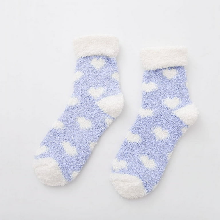 Dalrosia Fuzzy Socks for Women and Ladies, Warm Cozy Fluffy Socks