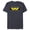 Navy Heather, variant on Alien 45th Anniversary Weyland-Yutani Corp Acheron Logo - Short Sleeve Blended T-Shirt for Adults - Customized-Dark Heather