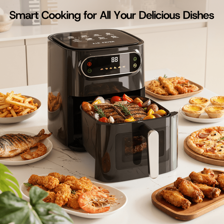 Patbrela 6-Quart Air Fryer with LED Display photo 2