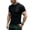Black, variant on Men's Shirts, Casual Shirts for Men Collared Hollow Out Knit Shirts Summer Lightweight Breathable Slim Fit T-Shirts White M