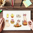 thumbnail image 2 of Easter Bunny Silicone Clear Stamps Chick Lily Egg Carrot Transparent Stamp for Easter Cards Making DIY Scrapbooking Photo Album Decoration Paper Craft, 2 of 2
