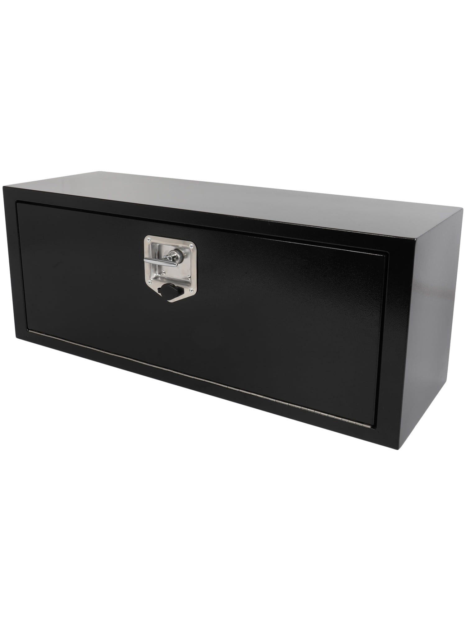 SCITOO 36 Inch Truck Bed Tool Box,Rectangle Black Heavy Duty Tool Box,Waterproof,Key,Two Chains And One Lock,For Truck,Trailer,Pickup,RV,36"X12"X14"