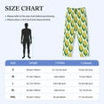 thumbnail image 4 of Lsque Corn Cob Print Men's Pajama Pants, Lounge Pant - Comfortable Home Wear,Elastic Waistband, Stylish Design-Large, 4 of 9
