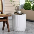 thumbnail image 5 of Magnesium Oxide Side Table | Smooth Look & High Durability | Patio Setting, 5 of 6